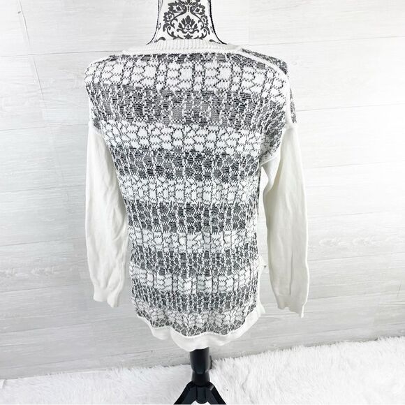 Derek Lam 10 Crosby High-Low Pullover Ribbed Knit Sweater - Picture 7 of 11